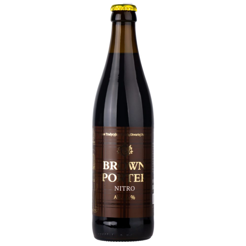 Piwo Staropolski Porter Brown Nitro 5% 500 ml