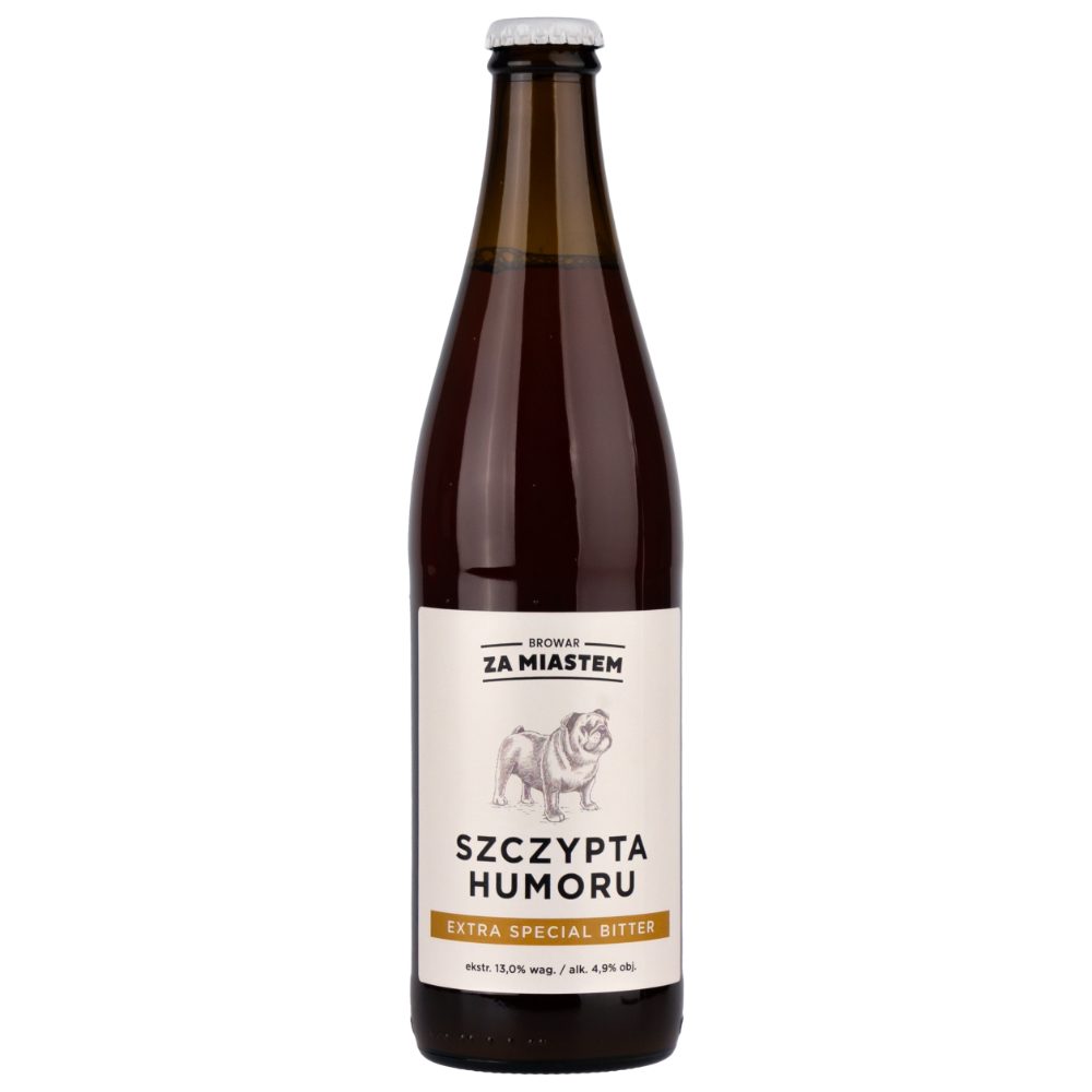 Piwo Za Miastem Szczypta Humoru 4,9% 500 ml