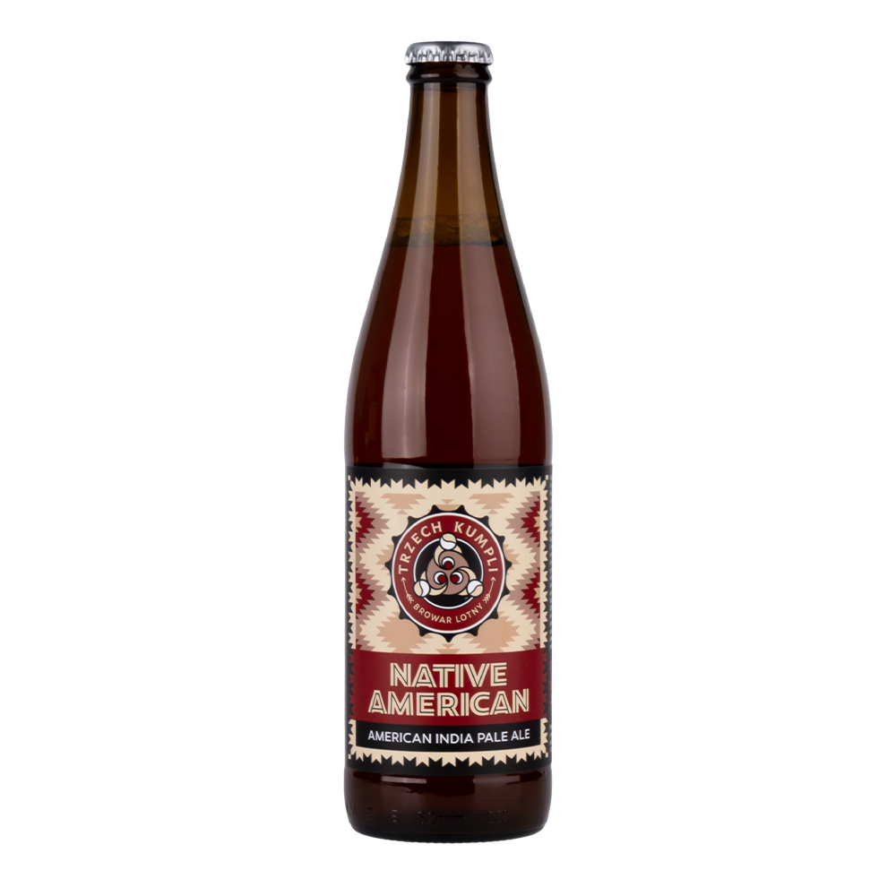 Piwo trzech kumpli native american 6,5% 500 ml