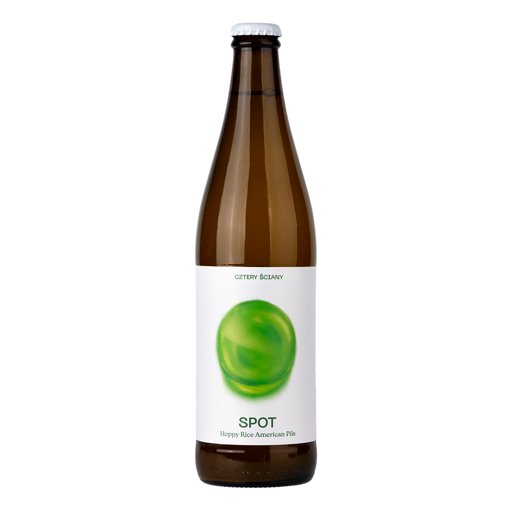 Piwo cztery ściany spot but. 5,4% 500 ml