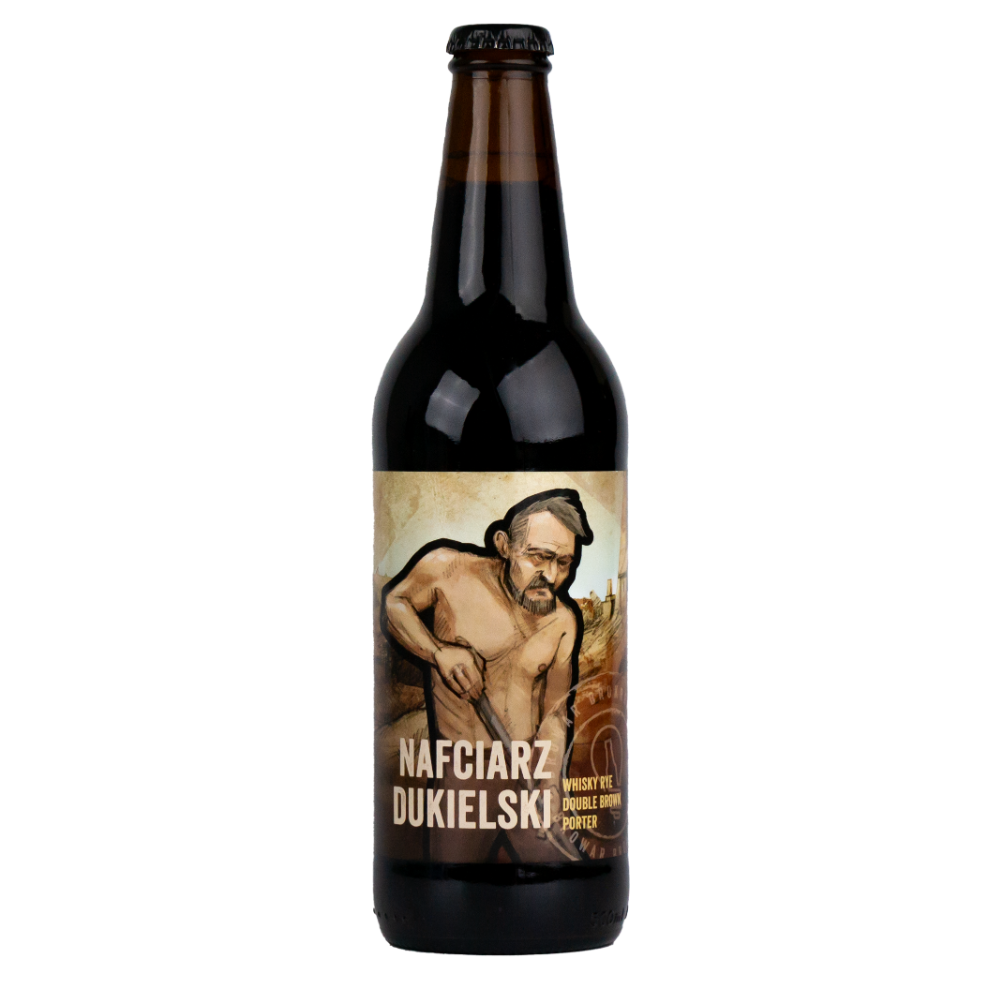 Piwo Brokreacja Nafciarz Dukielski 6,3% 500 ml