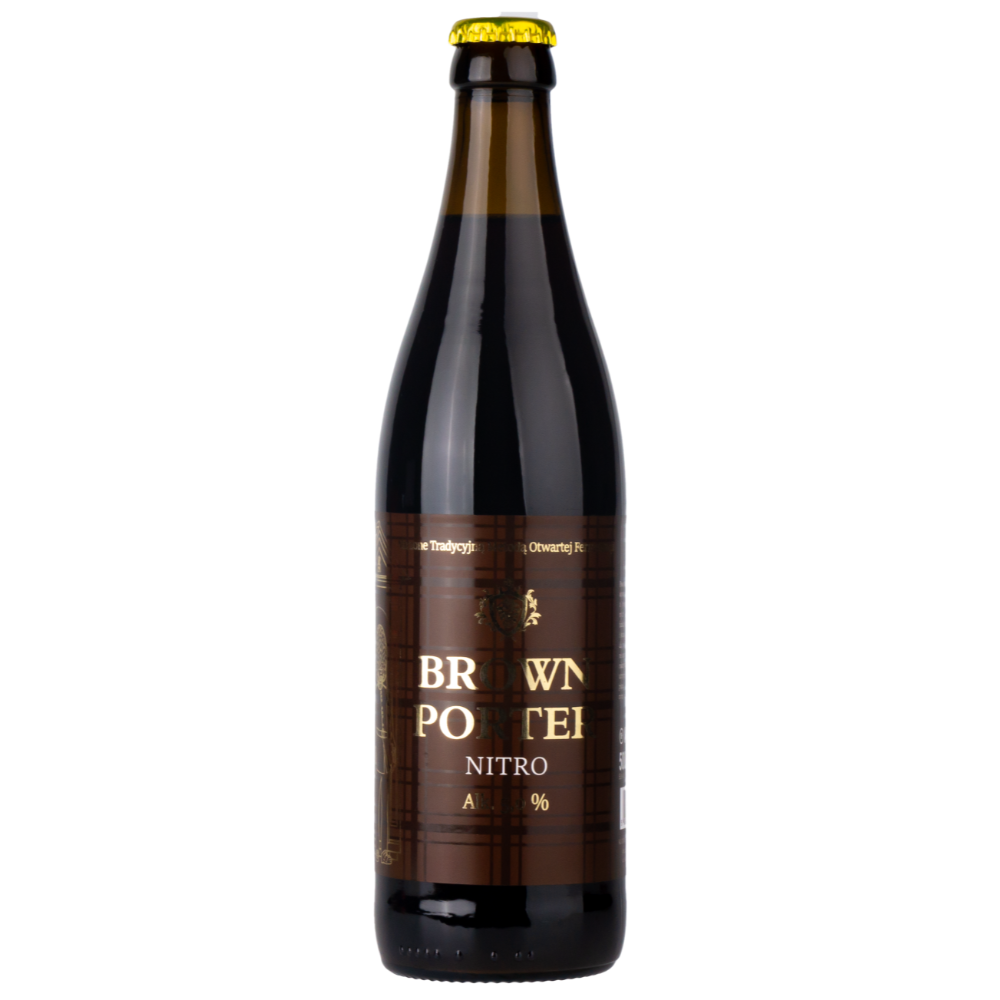 Piwo Staropolski Porter Brown Nitro 5% 500 ml