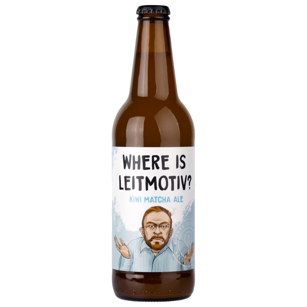 Piwo Brokreacja Where is Leitmotiv? Kiwi-Matcha 2,8% 500 ml