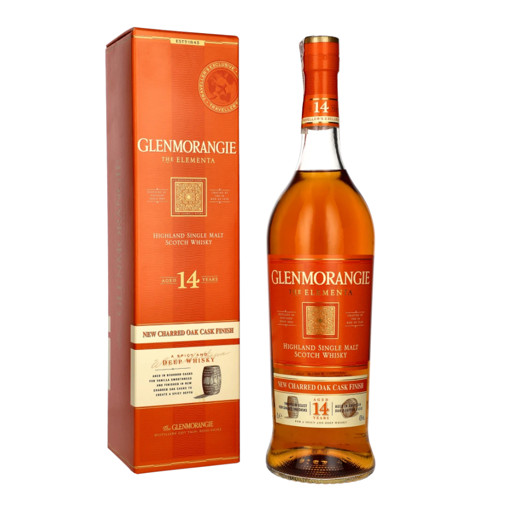 Whisky Glenmorangie 14 YO Elementa 43% 1000 ml kartonik