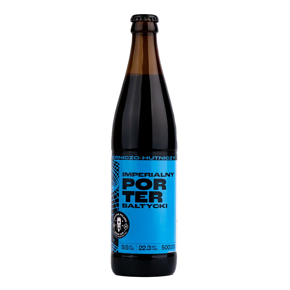 Piwo Browar Górniczo-Hutniczy Imperialny Porter Bałtycki 9,5% 500 ml