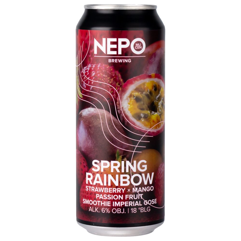 Piwo Nepo Spring Rainbow 6% 500 ml puszka