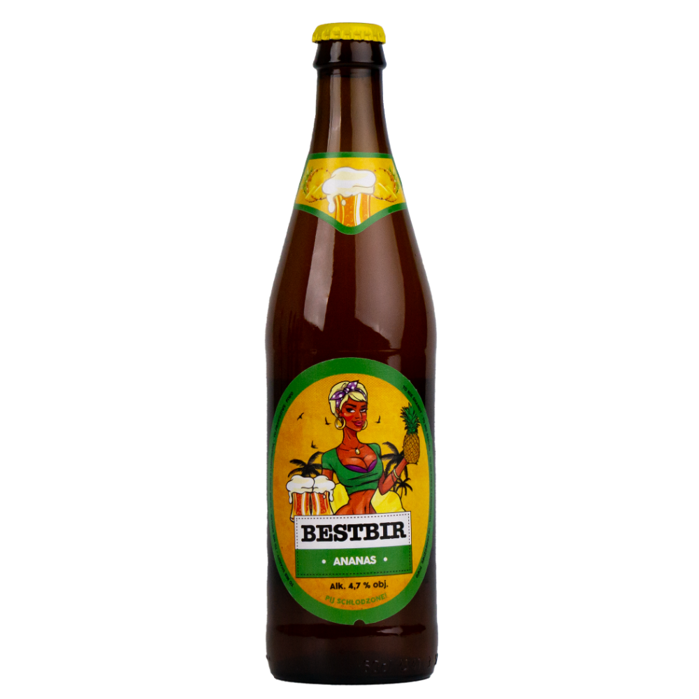 Piwo Staropolski BestBir Ananas 4,7% 500 ml