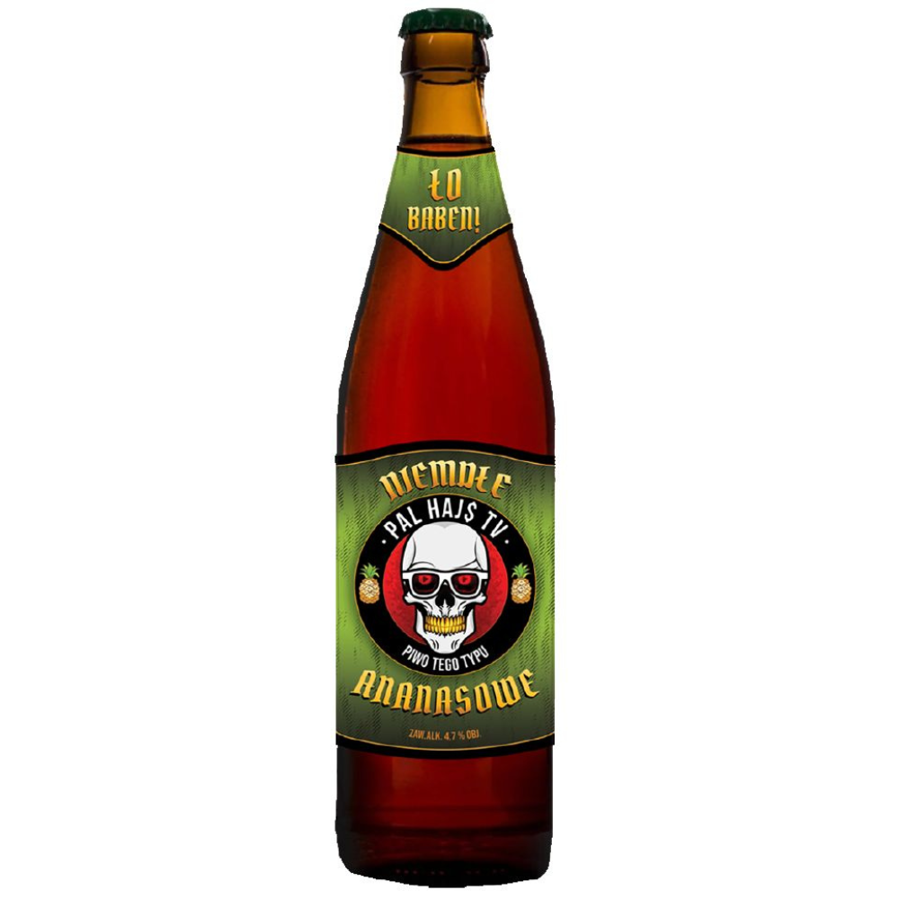 Piwo Staropolski Niemdłe Pal Hajs TV Ananasowe 4,7% 500 ml