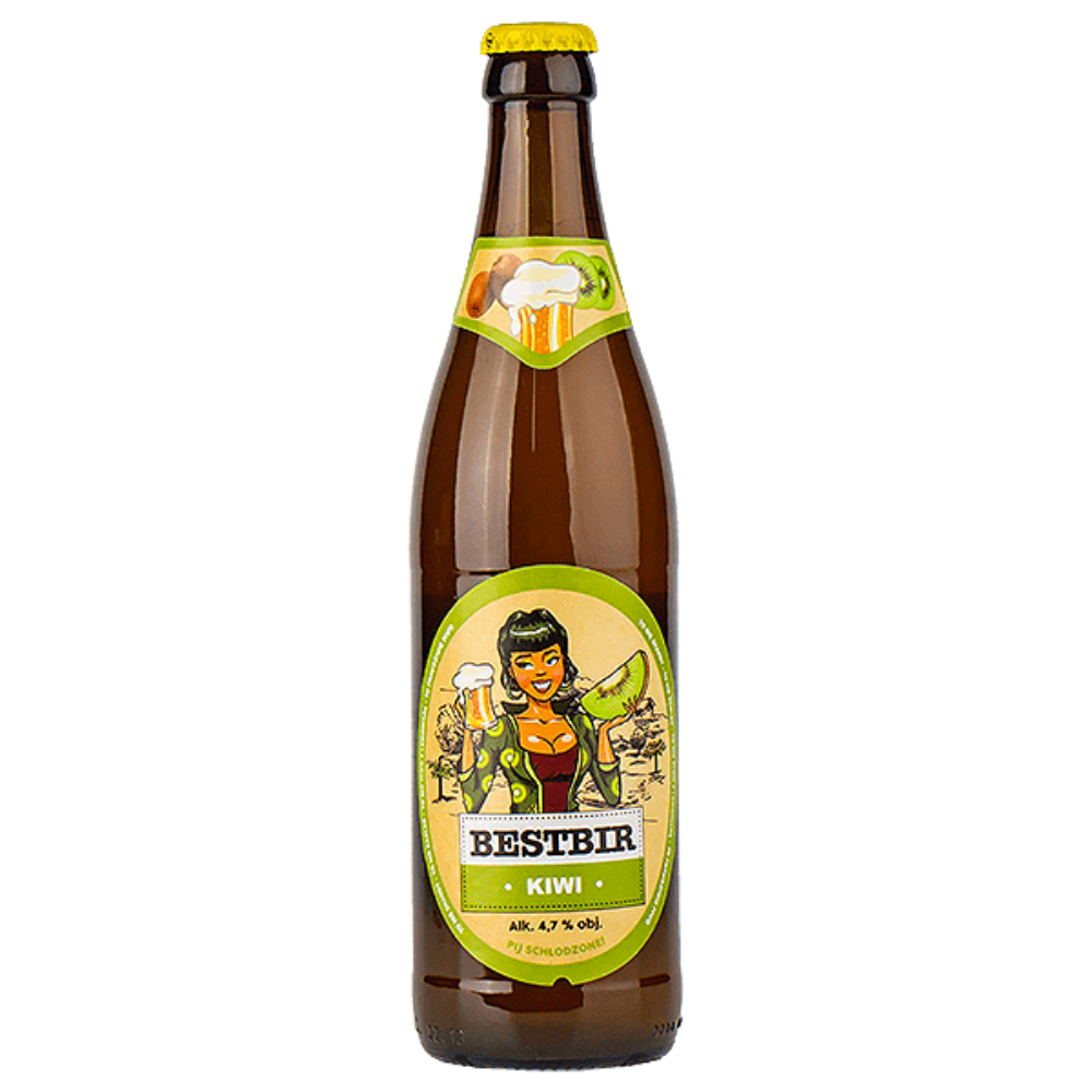 Piwo Staropolski BestBir Kiwi 4,7% 500 ml