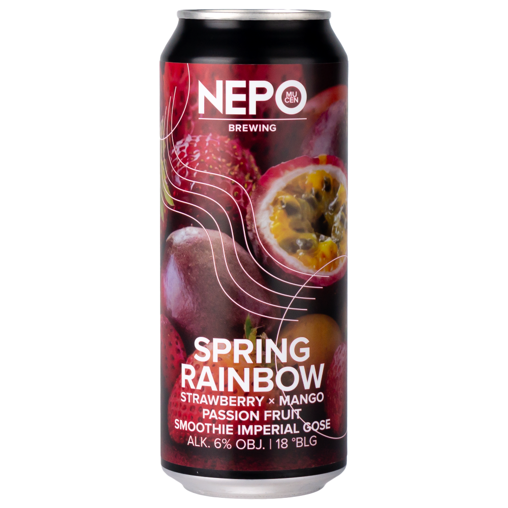 Piwo Nepo Spring Rainbow 6% 500 ml puszka