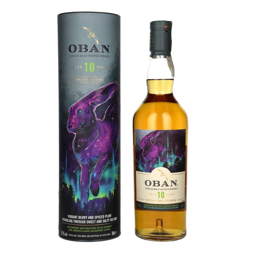 Whisky Oban 10 YO Diageo Special Releases 2022 57,1% 700 ml tuba