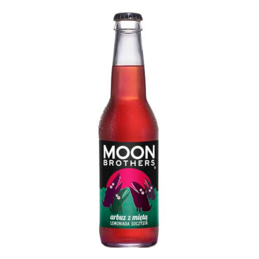 Napój Moon Brothers arbuz z miętą 330 ml