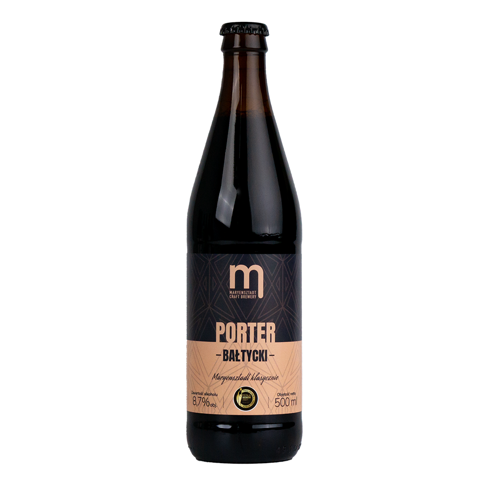 Piwo Maryensztadt Klasycznie Porter Bałtycki 8,7% 500 ml