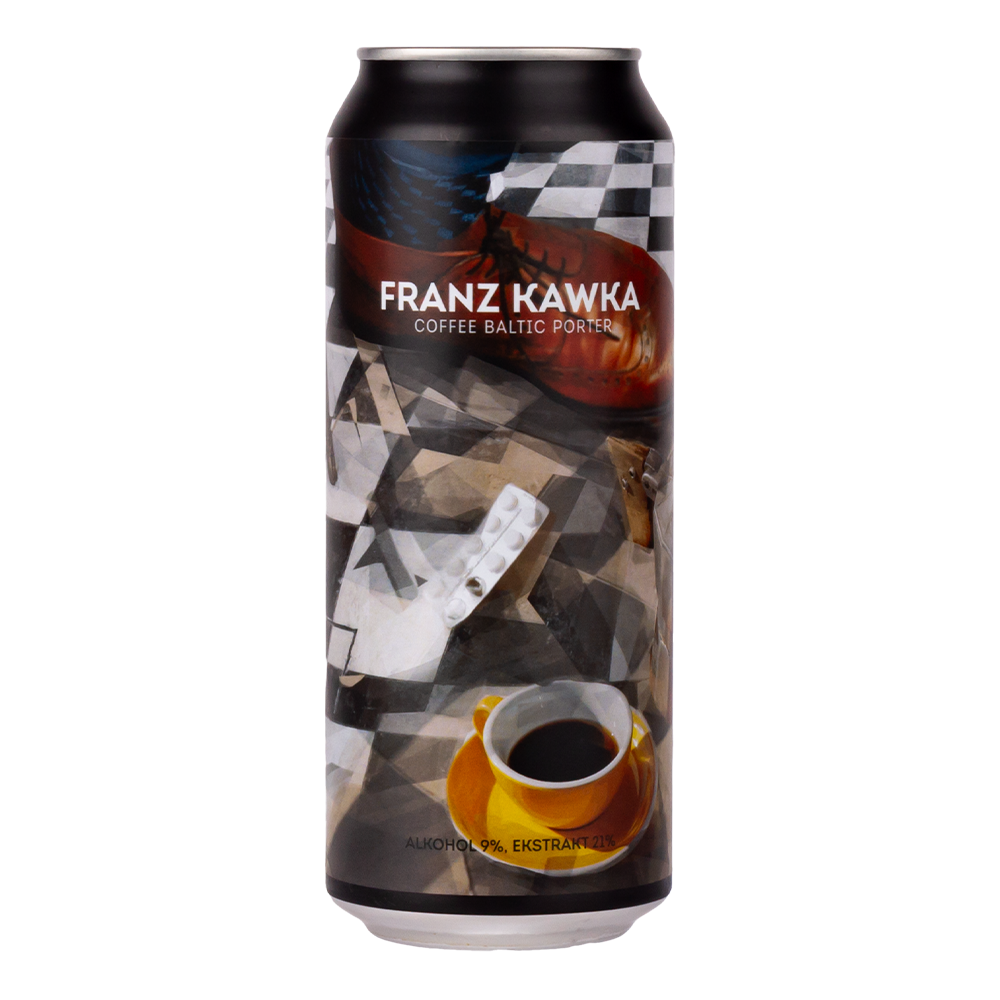 Piwo Moczybroda Franz Kawka 9% 500 ml puszka