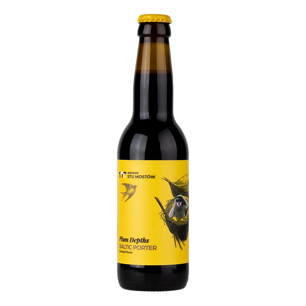 Piwo Stu Mostów Plum Depths 9% 330 ml