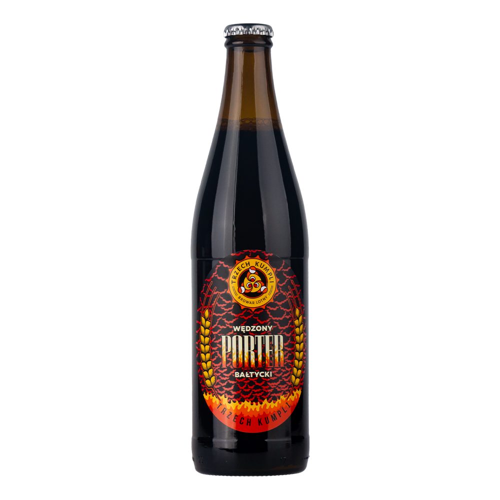 Piwo Trzech Kumpli Wędzony Porter Bałtycki 10,1% 500 ml