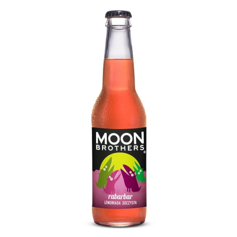 Napój Moon Brothers Rabarbar 330 ml