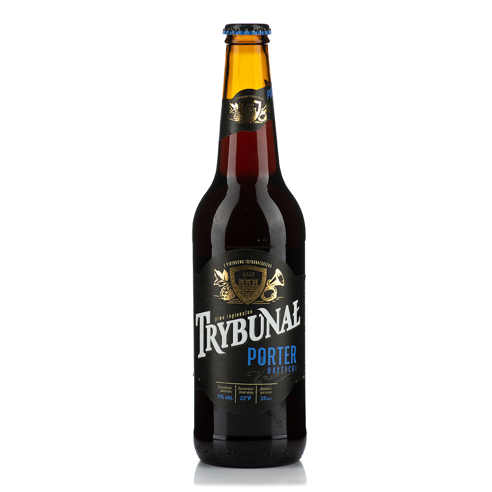 Piwo Trybunał Porter Bałtycki 9% 500 ml