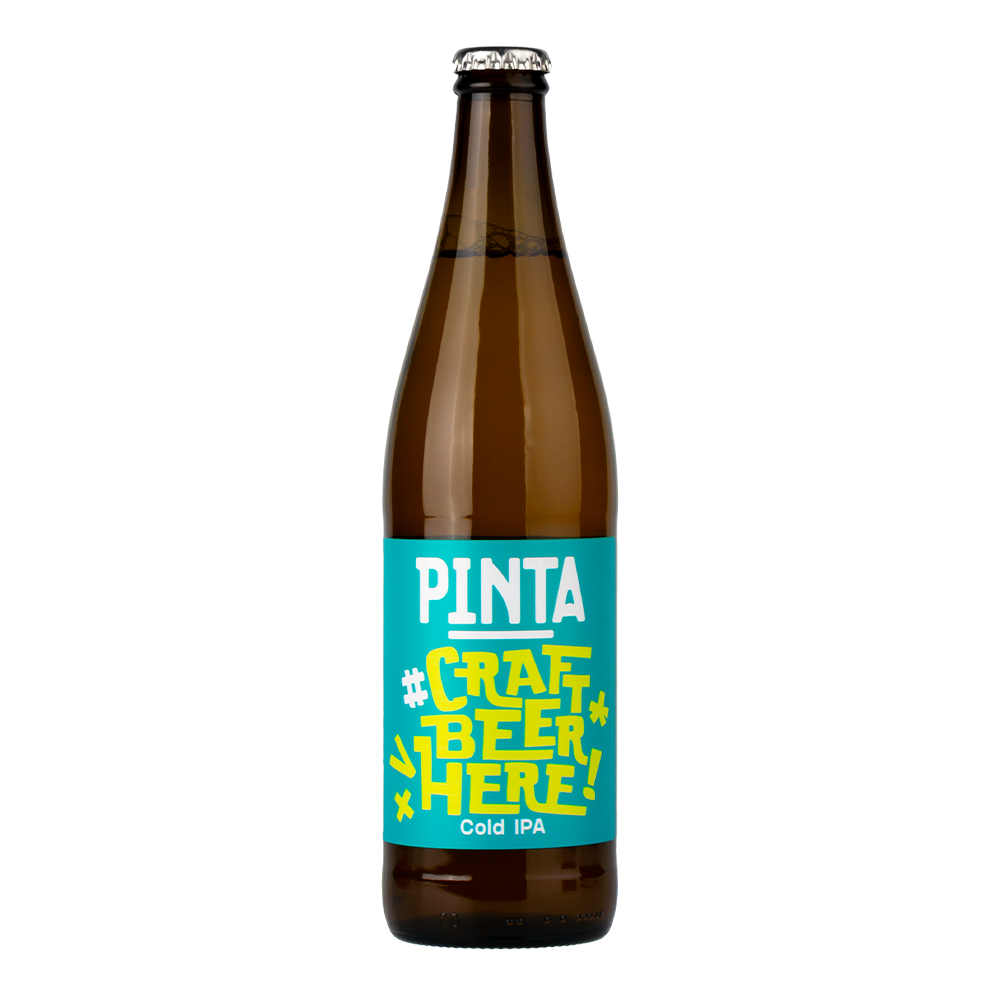 Piwo Pinta #craftbeerhere Cold Ipa 6,5% 500 ml