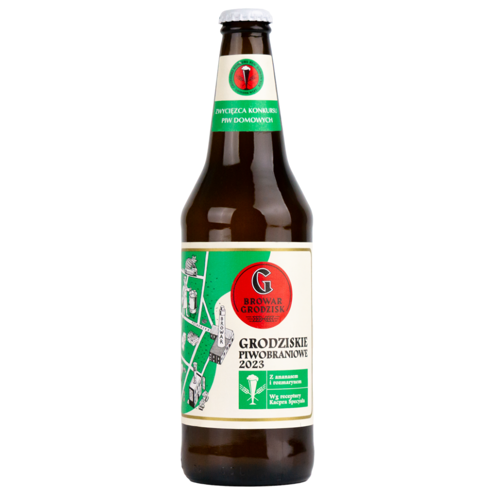 Piwo Grodziskie Piwobraniowe 2023 4% 500 ml