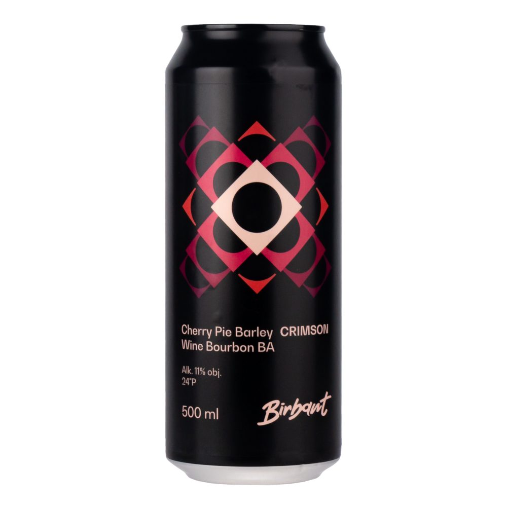 Piwo Birbant Crimson puszka 11% 500 ml