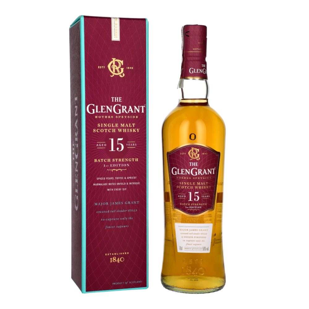 Whisky Glen Grant 15 YO 50% 700 ml kartonik