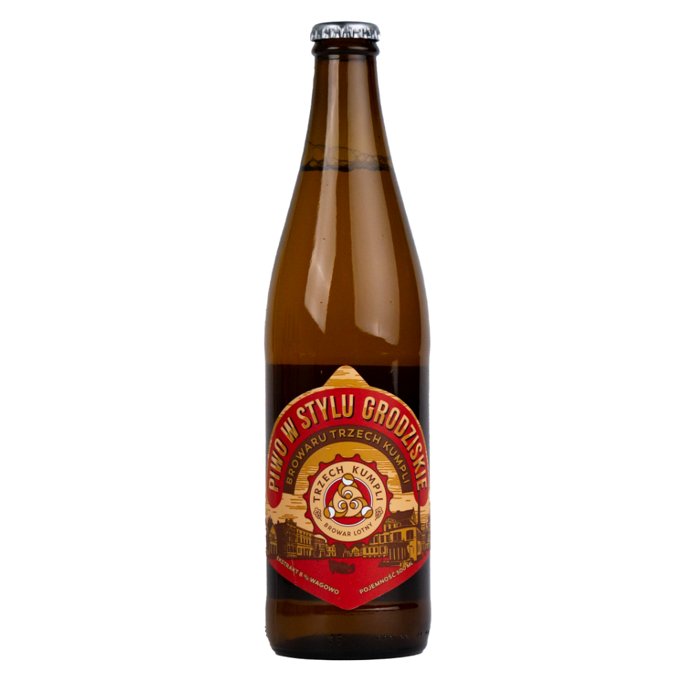 Piwo Trzech Kumpli w stylu Grodziskie 2,9% 500 ml