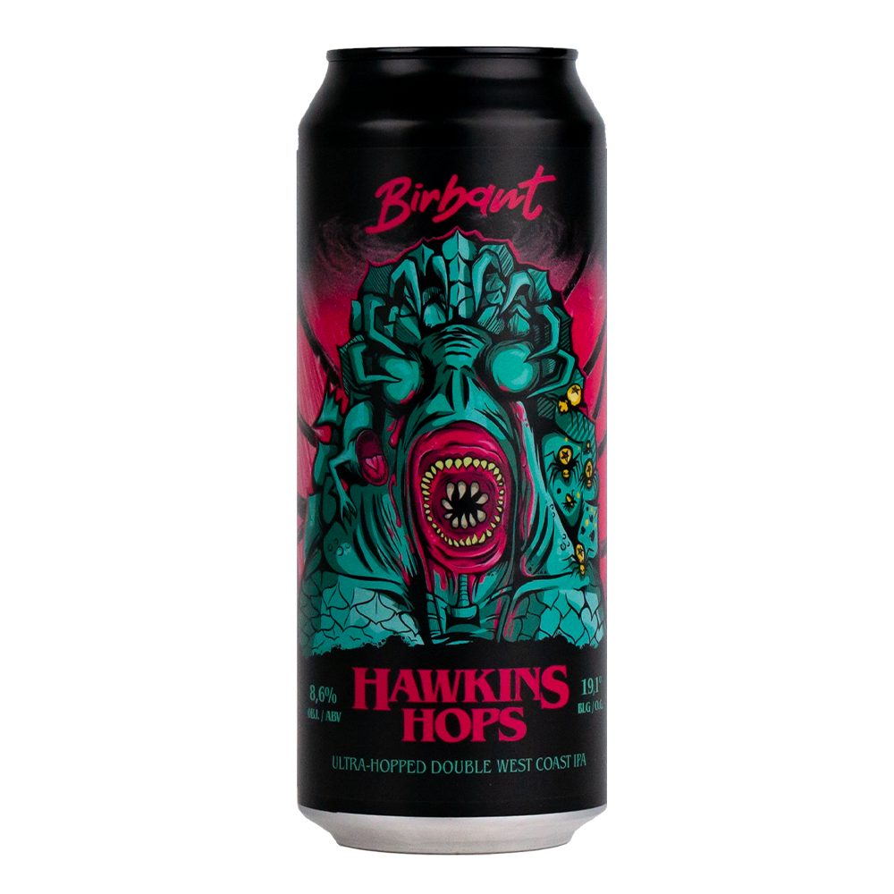 Piwo Birbant Hawkins Hops 8,6% 500 ml puszka