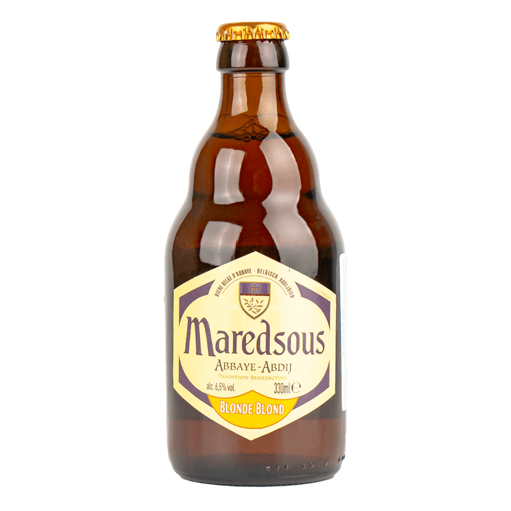 Piwo Maredsous Blonde 6% 330 ml