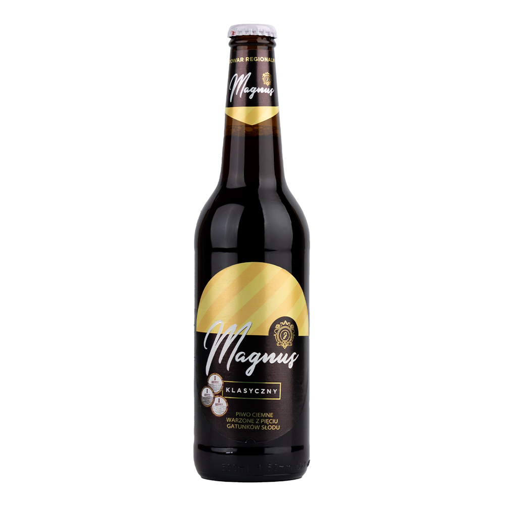 Piwo Jagiełło Magnus Klasyczny Ciemny 5,6% 500 ml
