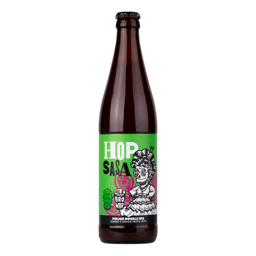 Piwo AleBrowar Double Hop Sasa 7,8% 500 ml