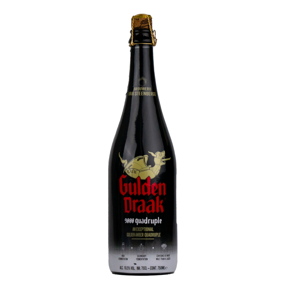 Piwo Gulden Draak Quadruple 10,5% 750 ml