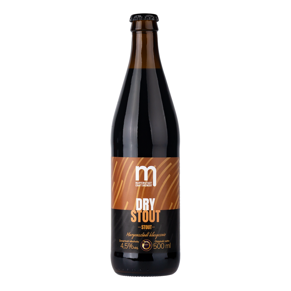 Piwo Maryensztadt Klasycznie Dry Stout 4,5% 500 ml