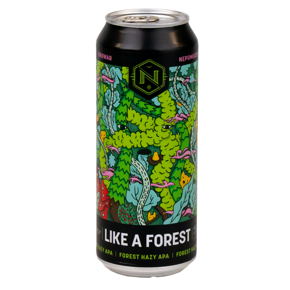 Piwo Nepomucen Like a Forest 4,4% 500 ml Puszka