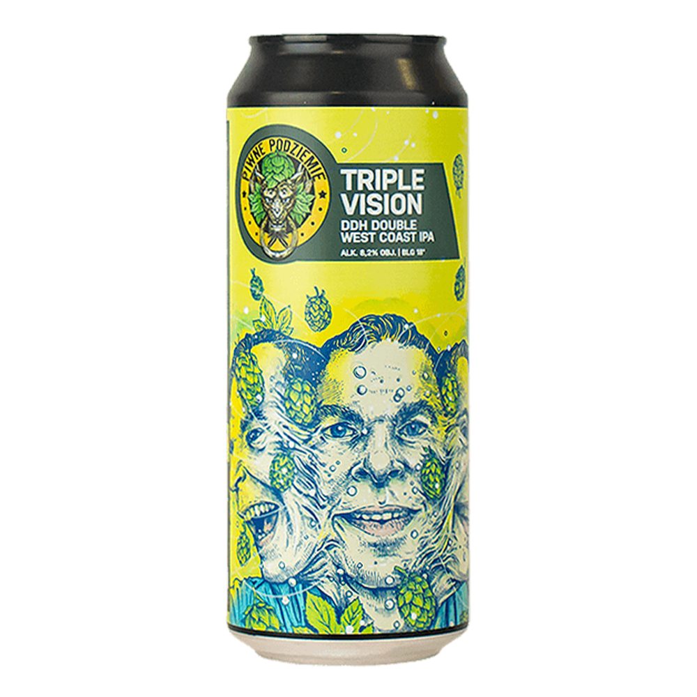 Piwo Piwne Podziemie Triple Vision 8,2% 500 ml puszka