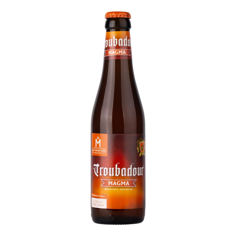 Piwo Troubadour Magma 9% 330 ml