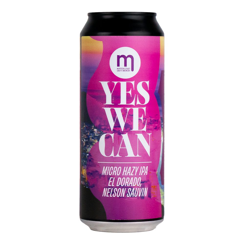 Piwo Maryensztadt Yes we Can vol. 4 – Micro Hazy IPA 3% 500 ml puszka