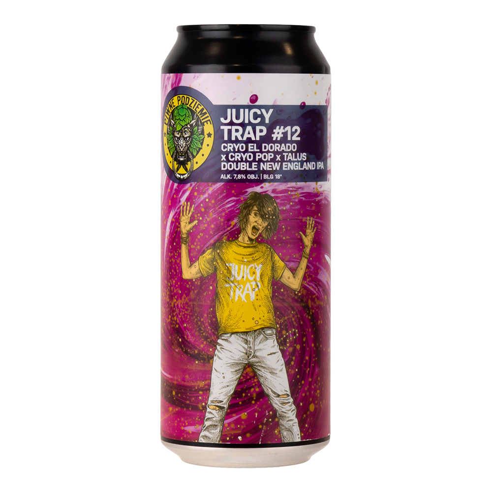 Piwo Piwne Podziemie Juicy Trap vol.12 7,8% 500 ml puszka