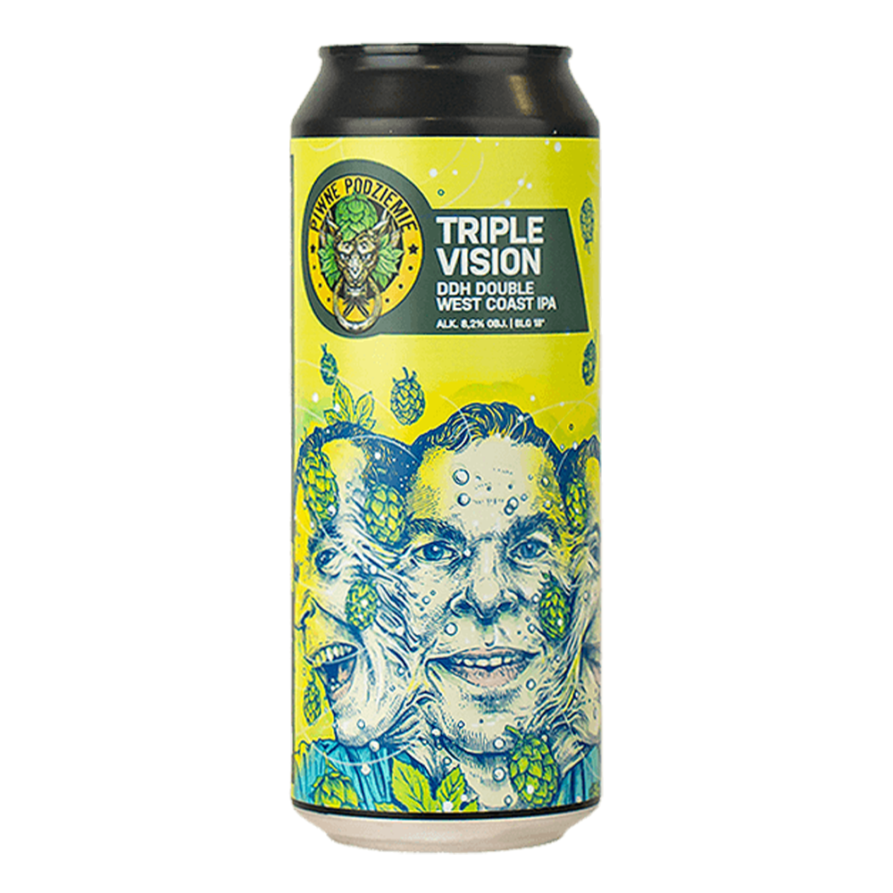 Piwo Piwne Podziemie Triple Vision 8,2% 500 ml puszka