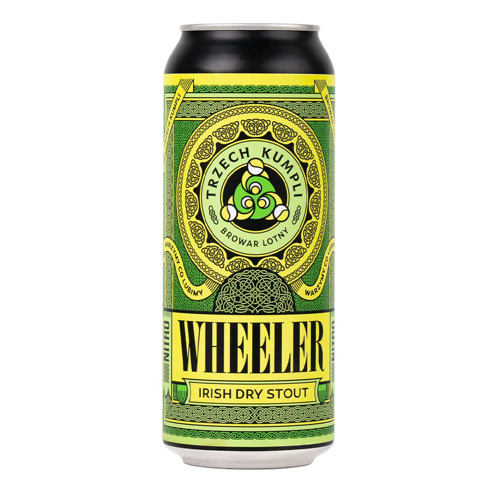 Piwo Trzech Kumpli Wheeler 4,1% 500 ml puszka