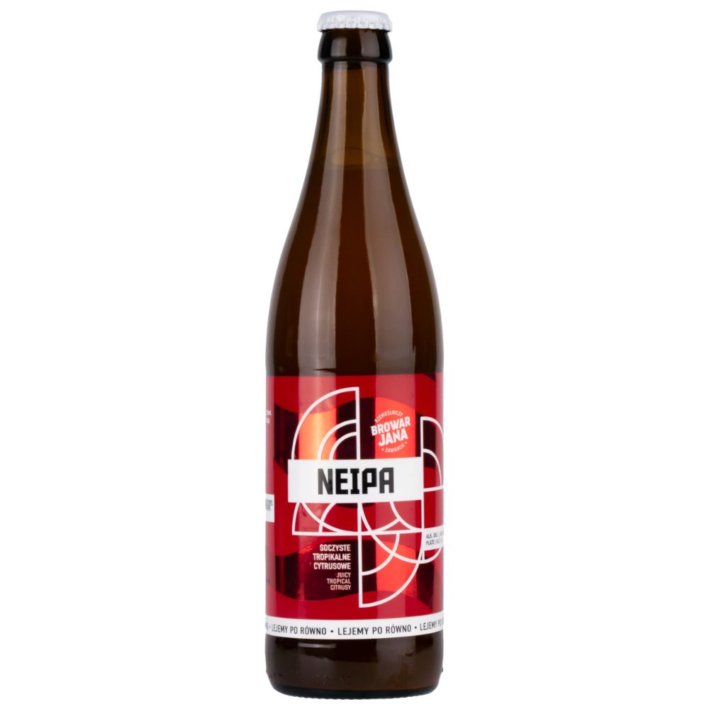 Piwo Browar Jana New England IPA 4,5% 500 ml