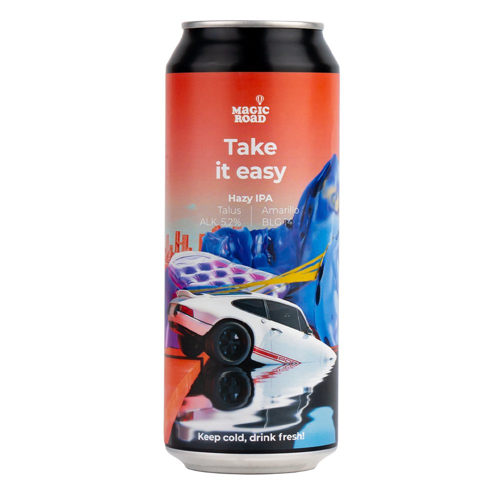 Piwo Magic Road Take It Easy 5,2% 500 ml puszka