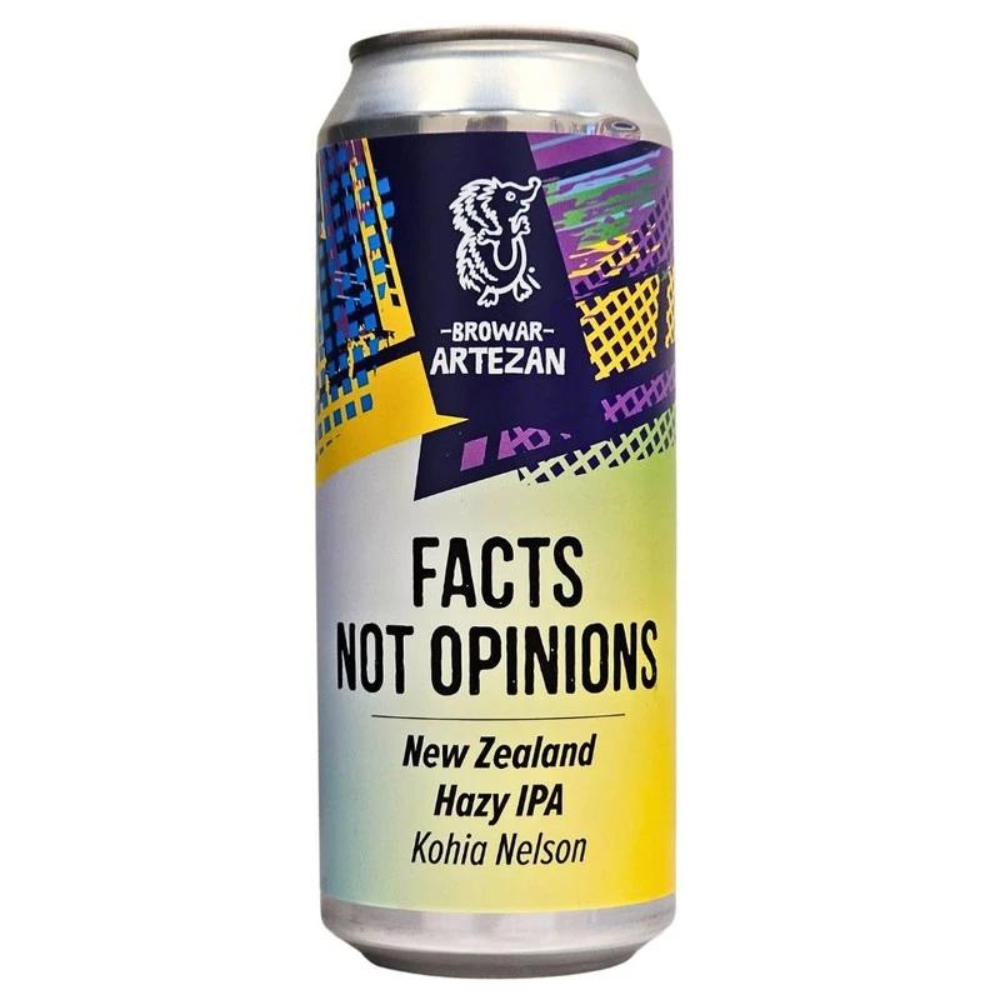 Piwo Artezan Facts Not Opinions 6% 500 ml Puszka
