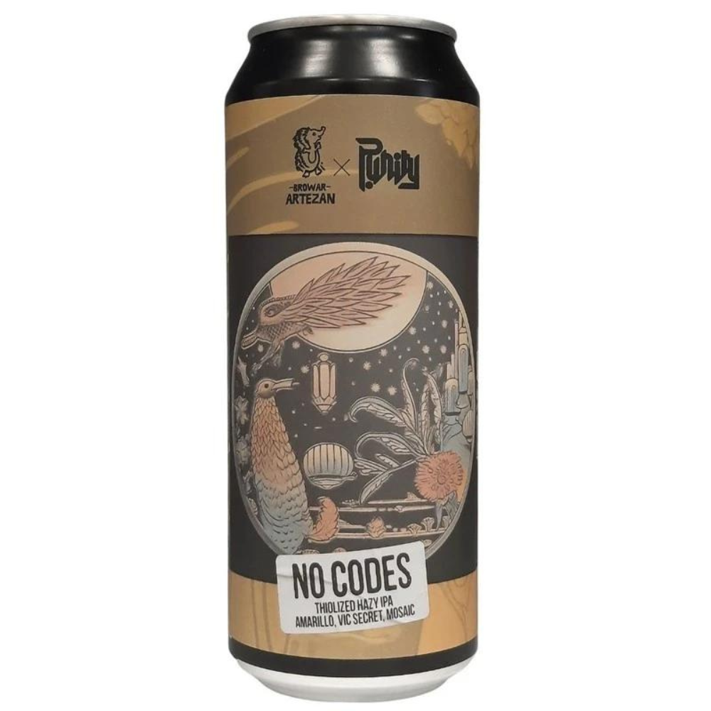Piwo Artezan No Codes 5,5% 500 ml Puszka