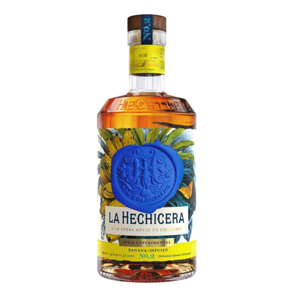 Rum La Hechicera Banana Infused Serie Experimental 43% 700 ml