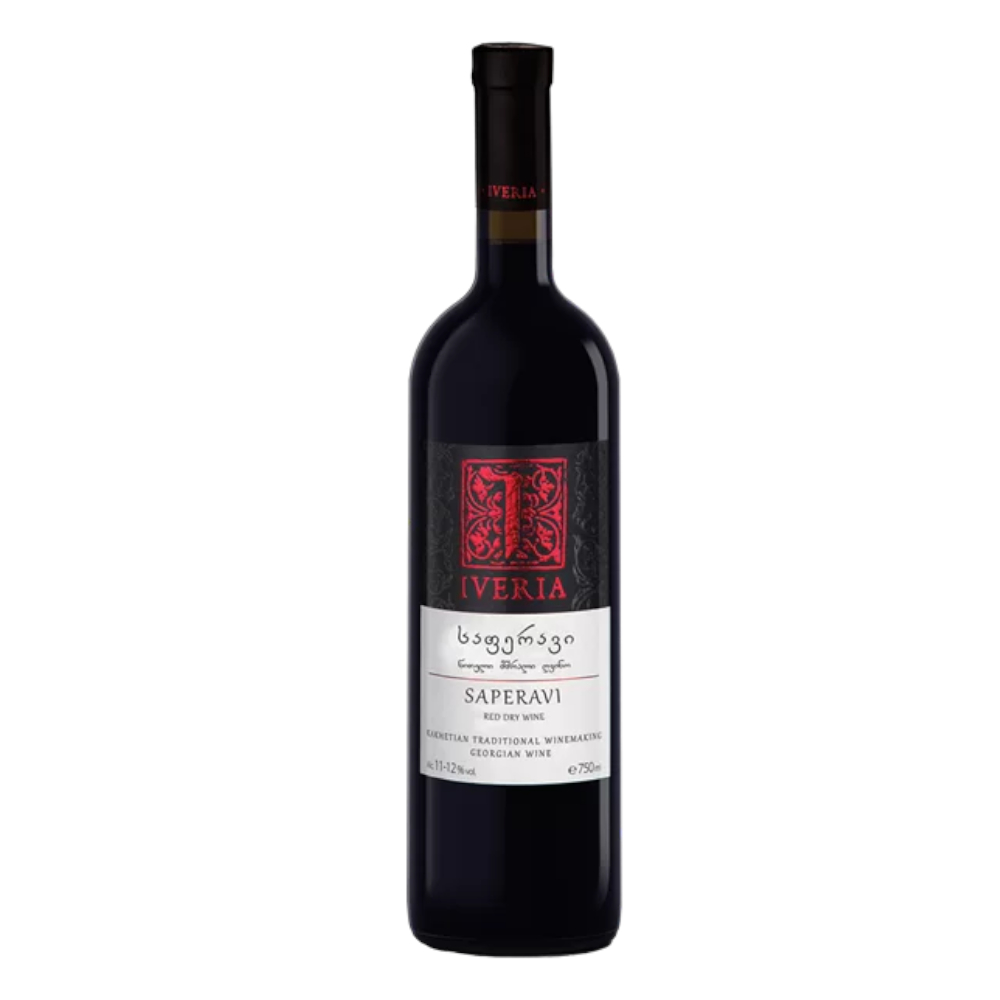 Wino Iveria Saperavi 2022 12% czerwone wytrawne 750 ml