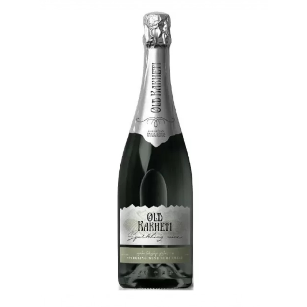 Wino Old Kakheti Musujące 2021 11,5% białe półsłodkie 500 ml