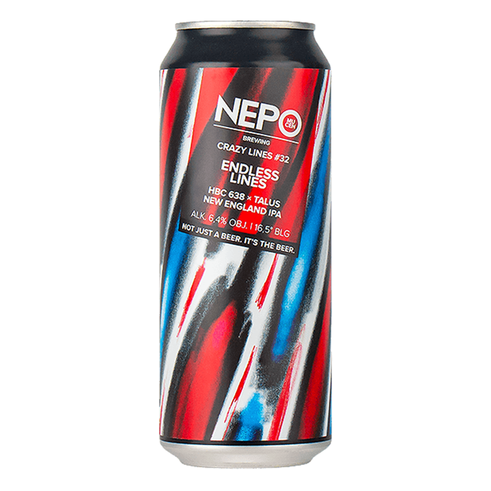Piwo Nepo Endless Lines 6,4% 500 ml puszka