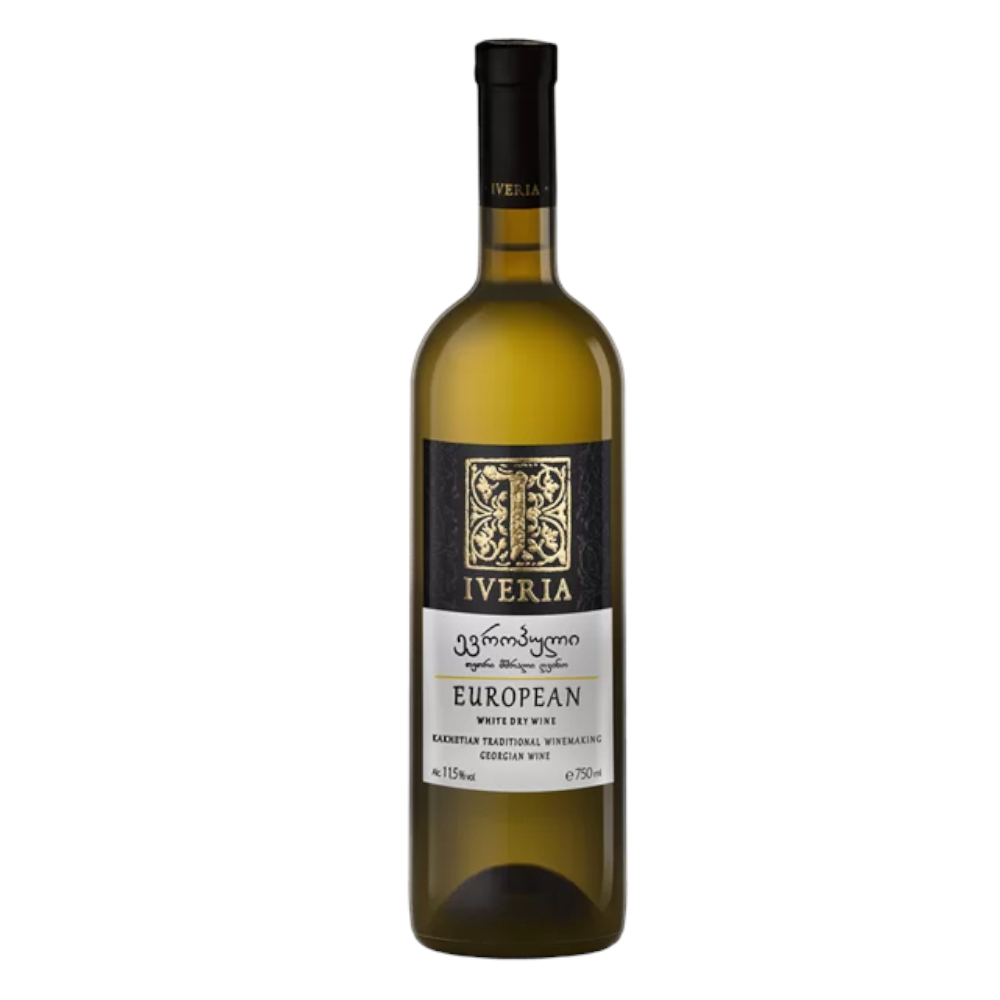 Wino Iveria Evropuli 2022 12% białe wytrawne 750 ml