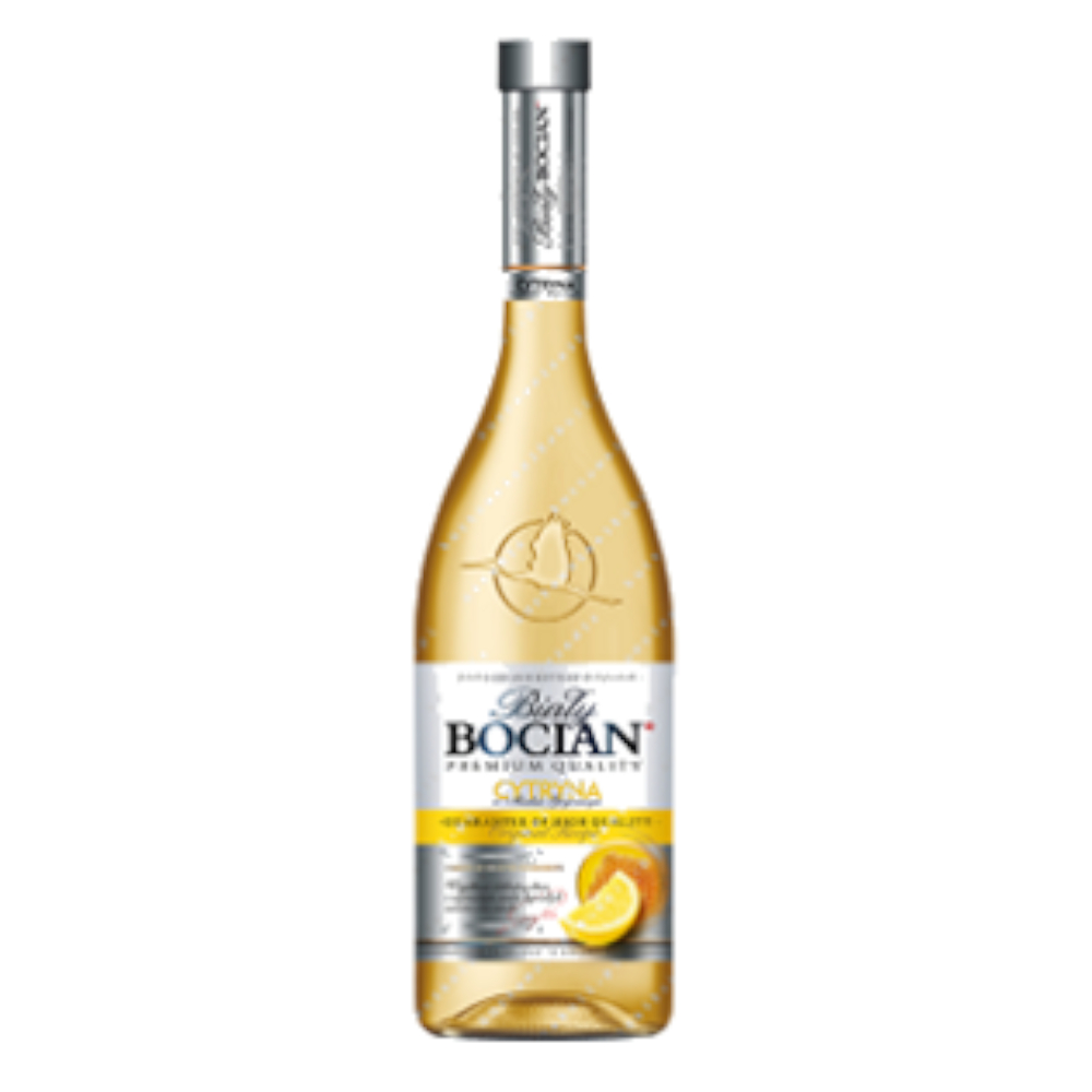 Wódka Bocian smak cytrynowy 30% 200 ml